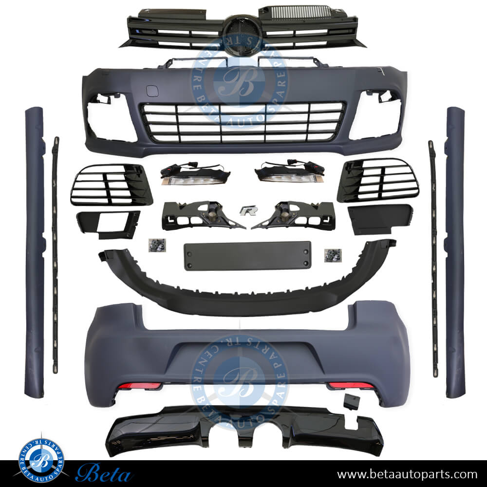 Body Kit for Volkswagen Golf 6 R20 2008-2012 models Body Kit for Volkswagen Golf 6 R20 2008-2012 models